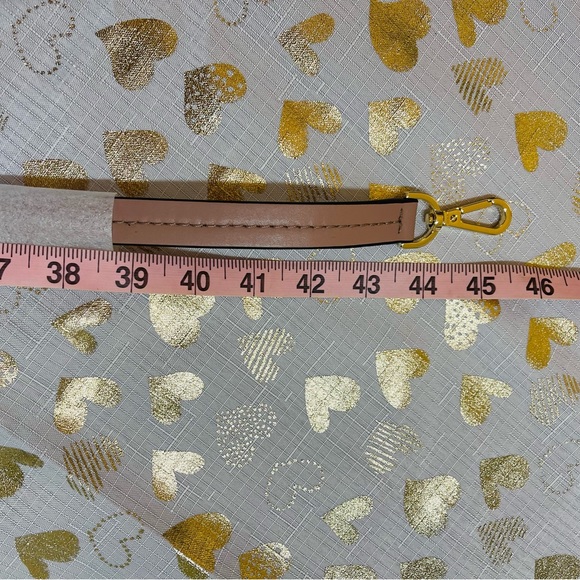 Michael Kors 45” Strap Soft Pink Leather Gold Hardware Replacement for Purse - Picture 5 of 5